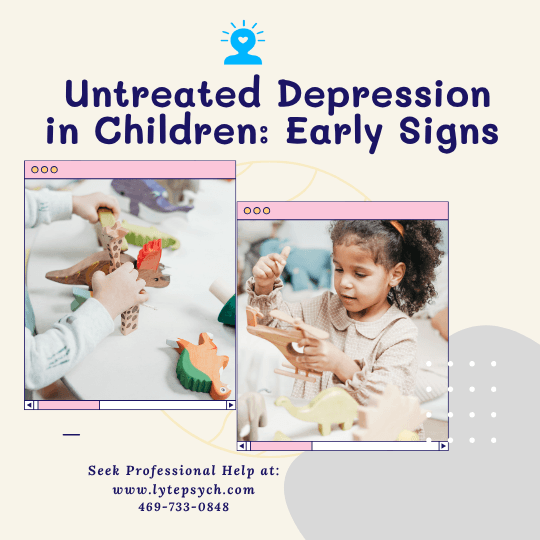 Depression is often misunderstood as an adult-only condition, but it affects children and adolescents more commonly than many realize. In fact, untreated depression in children can significantly impair development, academic performance, relationships, and overall well-being.