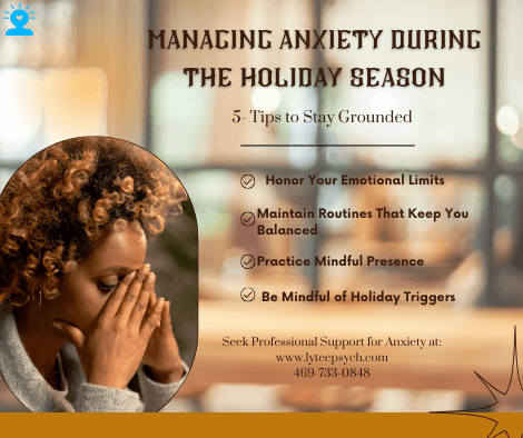 The holidays shouldn’t feel like something you have to “survive.” They can become lighter, more manageable, and more meaningful with the right support.
