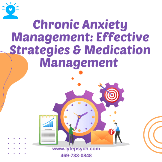 Chronic anxiety is a long-term condition characterized by persistent and excessive worry that is difficult to control. Unlike normal anxiety, which is a temporary response to stress, chronic anxiety persists over time and can interfere with daily functioning.