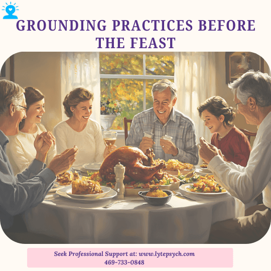 For many people, Thanksgiving brings excitement, connection, and celebration. But for others, it can stir up anxiety—especially before the feast begins.