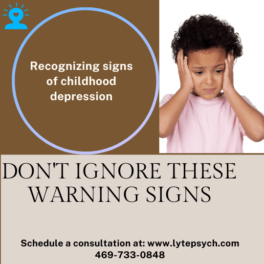 Childhood depression goes beyond the occasional sadness or moodiness that children experience as part of their normal emotional development.