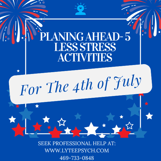 For many, the 4th of July is all about fireworks, barbecues, and bustling crowds. But if you're living with anxiety, sensory sensitivities, PTSD, or simply prefer a calmer celebration, traditional festivities can feel more overwhelming than enjoyable.
