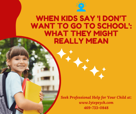 School anxiety is real—especially for kids and teens who deal with social pressure, perfectionism, bullying, or fear of failure. Children may not have the vocabulary to say, “I’m overwhelmed,” so they default to school refusal.