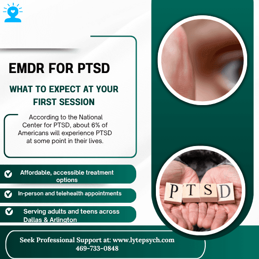 PTSD affects adults and adolescents across the United States, often resulting from distressing events such as accidents, abuse, loss, or exposure to violence.
