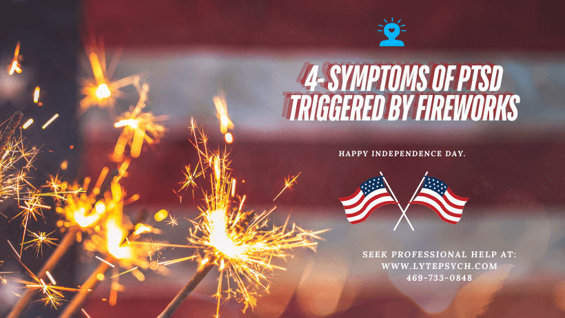 At Lyte Psychiatry, we understand how holidays that involve loud noises and unpredictable sensory stimulation can deeply impact those living with PTSD.
