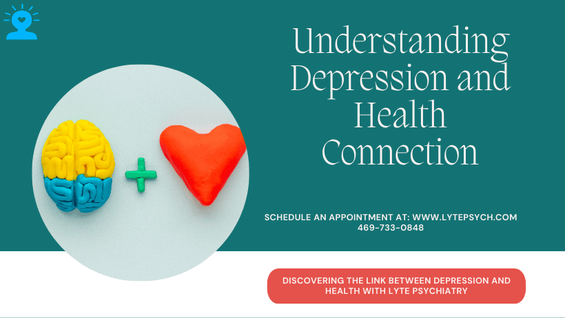 Depression is more than just a mental health disorder; it has profound implications on physical health as well. At Lyte Psychiatry, we emphasize the interconnectedness of mental and physical wellness, recognizing that treating depression effectively requires a holistic approach.