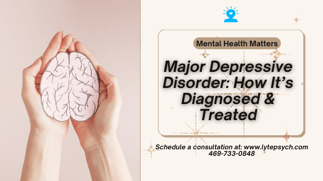These could be signs of Major Depressive Disorder (MDD), a common but serious mental health condition.