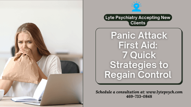 A panic attack can feel like a tidal wave crashing out of nowhere—your heart races, your chest tightens, and you may even feel like you’re about to pass out or die.