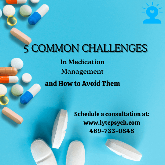 Medication management is a crucial aspect of treating various health conditions, especially chronic ones like mental health disorders, diabetes, and hypertension. However, many people face challenges when it comes to taking their medications as prescribed. These challenges can range from forgetting doses to managing side effects. Understanding these obstacles and learning how to overcome them can significantly improve treatment outcomes.