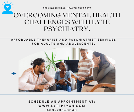 Maintaining mental health is as crucial as taking care of physical health, yet it often doesn’t receive the attention it deserves. At Lyte Psychiatry, we understand the complexities of mental wellness and provide comprehensive solutions to help you manage and overcome mental health challenges.