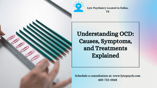 Obsessive-Compulsive Disorder (OCD) is a mental health condition characterized by unwanted and intrusive thoughts that lead to repetitive behaviors or mental acts (compulsions).