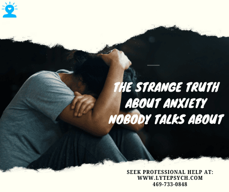 When people think about anxiety, they often picture nervousness before a big presentation or worry about the future.
