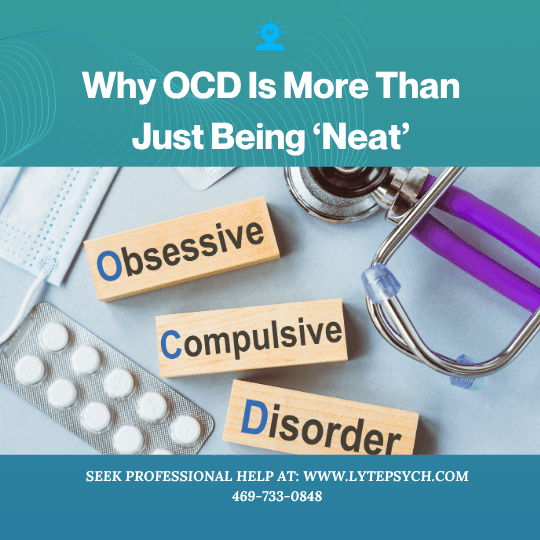 When most people hear the term OCD (Obsessive-Compulsive Disorder), they think of someone who loves to clean or keep things perfectly organized.