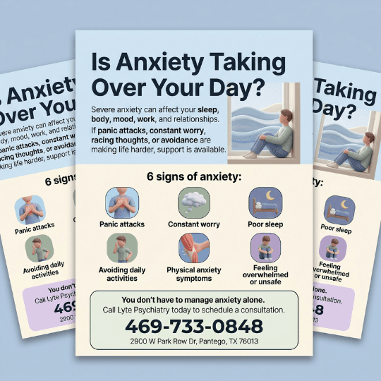 Anxiety is the body’s natural alarm system. It can help you stay alert before a test, interview, medical appointment, or big life change.