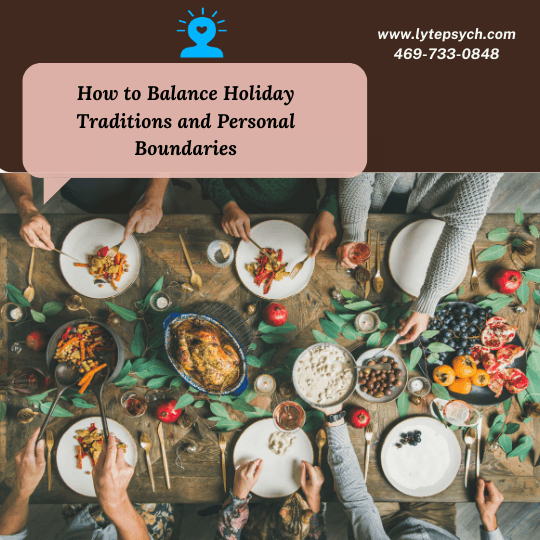 Striking a balance between holiday traditions and personal boundaries is key to maintaining peace and well-being.