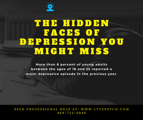 These hidden forms of depression can be just as painful and disruptive as more obvious symptoms, yet they often go unnoticed.