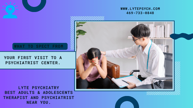 Making your first appointment at a psychiatrist center is a positive step towards mental health recovery. It’s natural to feel a mixture of emotions about the visit.