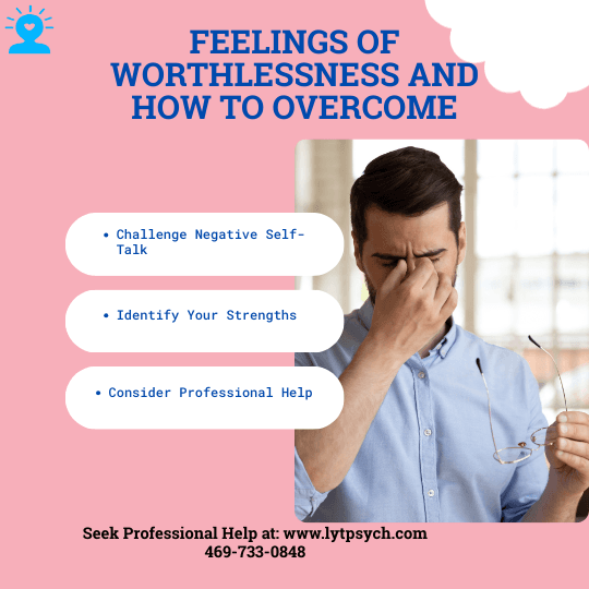 Feelings of worthlessness often stem from a combination of life experiences, personal beliefs, and mental health challenges.
