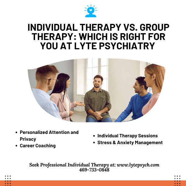 Mental health care is not one-size-fits-all. Whether you’re managing anxiety, depression, trauma, or stress, the right therapeutic setting can make all the difference.