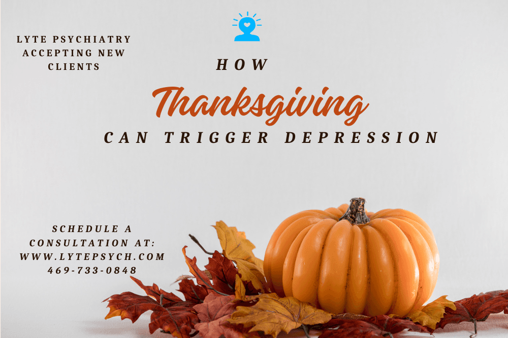 For many, Thanksgiving is a time of joy, family gatherings, and celebration. However, for others, this holiday can bring up feelings of sadness, loneliness, and even depression.