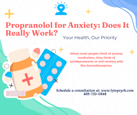 When most people think of anxiety medication, they think of antidepressants or anti-anxiety pills like benzodiazepines.