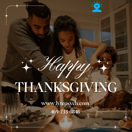 Thanksgiving is an opportunity to focus on what you’re thankful for. Reflect on the positives in your life and encourage those around you to share their gratitude.