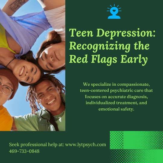 Teenagers are known for mood swings, but when emotional ups and downs become constant, intense, or isolating, it could be more than adolescence—it could be depression. And catching the signs early can change the course of a young person’s life.