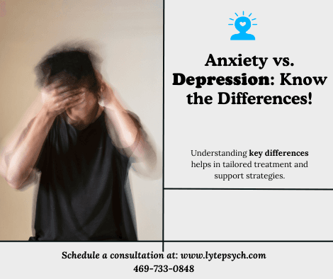 Anxiety and depression are two of the most common mental health disorders, often co-occurring and sometimes mistaken for one another.