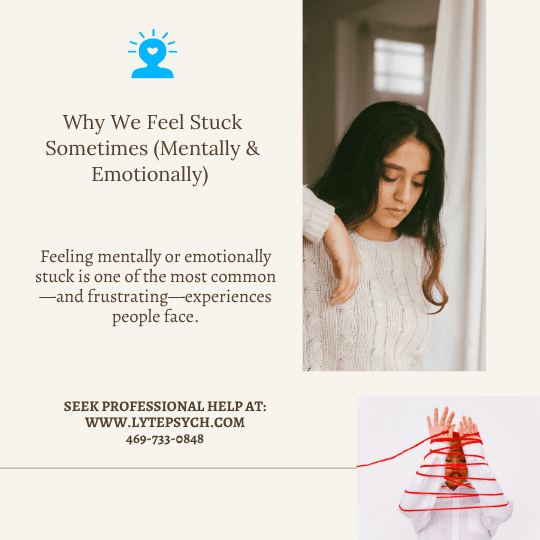 Feeling mentally or emotionally stuck is one of the most common—and frustrating—experiences people face.