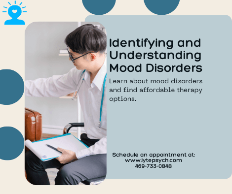 Mood disorders are mental health conditions characterized by persistent alterations in mood. These changes can manifest as prolonged periods of extreme sadness, excessive happiness, or fluctuating mood swings.