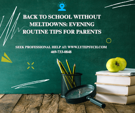 Back-to-school season often brings excitement and new beginnings—but for many families, it also brings evening meltdowns, emotional outbursts, and overwhelming stress.