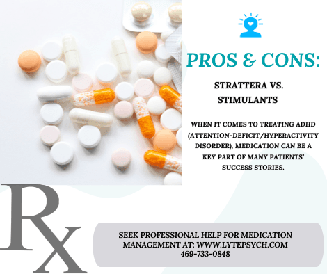 When it comes to treating ADHD (Attention-Deficit/Hyperactivity Disorder), medication can be a key part of many patients’ success stories. Two commonly prescribed options are Strattera (atomoxetine) and stimulant medications like Adderall or Ritalin.