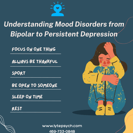 Mood disorders are a significant category of mental health issues characterized by an abnormal elevation or lowering of a person's mood.